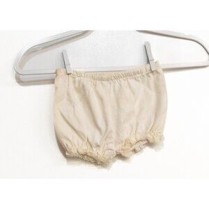 Sunflower Girls Ivory Polycotton Underwear Brief Elastic Waist Pull On S/3-6M